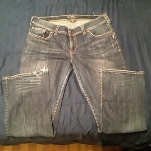 Silver women's Jean's